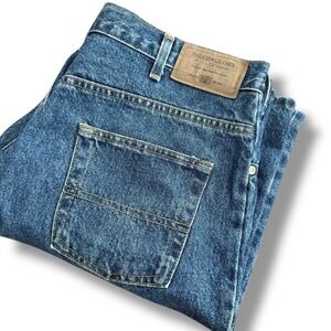 Faded Glory Relaxed Fit Jeans Mens 38x32 Blue Denim Straight Leg Pants Vintage